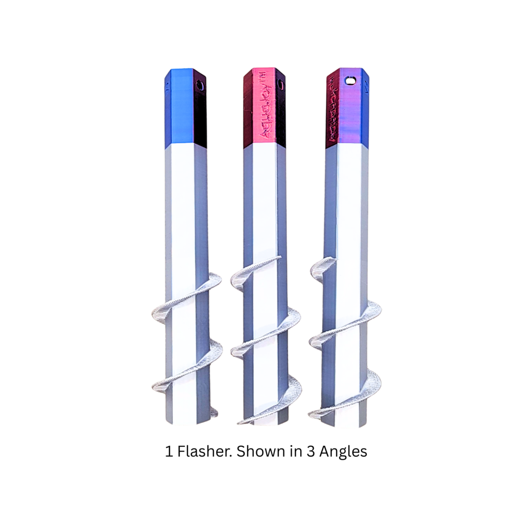 V9 Spiral-X Throw Flasher